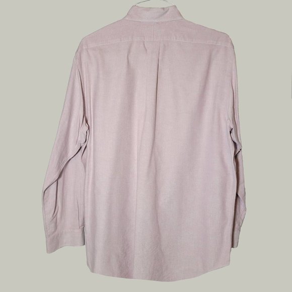 Ralph Lauren Mens Button Up Shirt Light Purple Size 16 -33 Pony Logo Long Sleeve - Picture 3 of 3